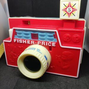Vintage Fisher Price Changeable Picture Disc Toy Camera